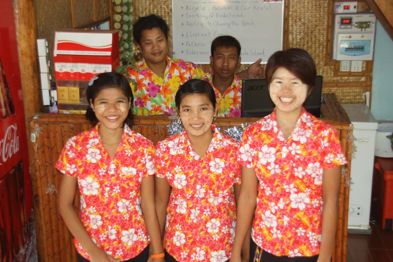 Soe Ko Ko Beach House & Restaurant Ngwesaung Bagian luar foto
